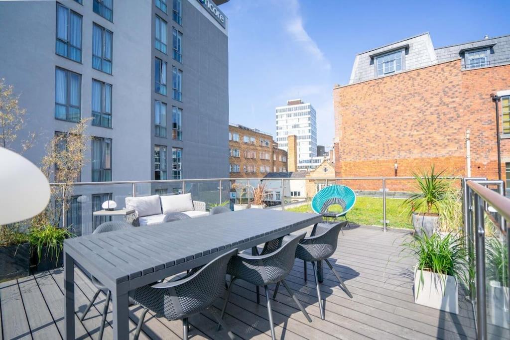 Chic City Centre Penthouse Leicester Exterior foto